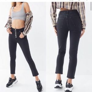 Urban Outfitters BDG high waist Girlfriend Jeans in Black